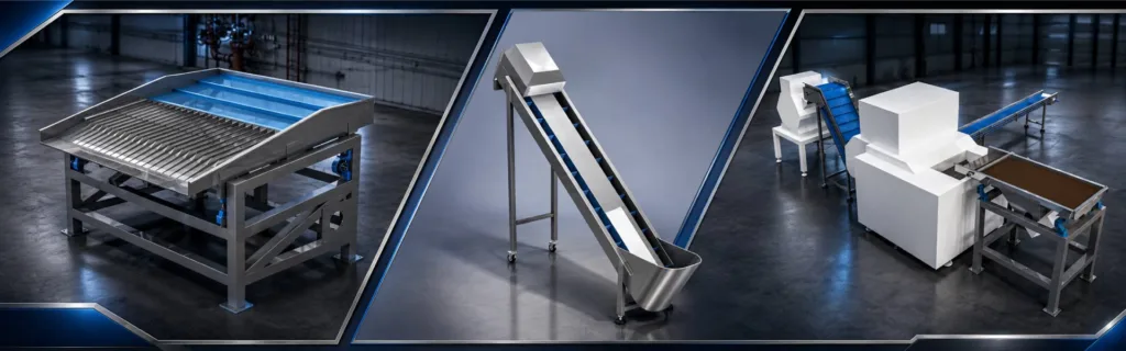 Efficient industrial equipment for the modern food industry