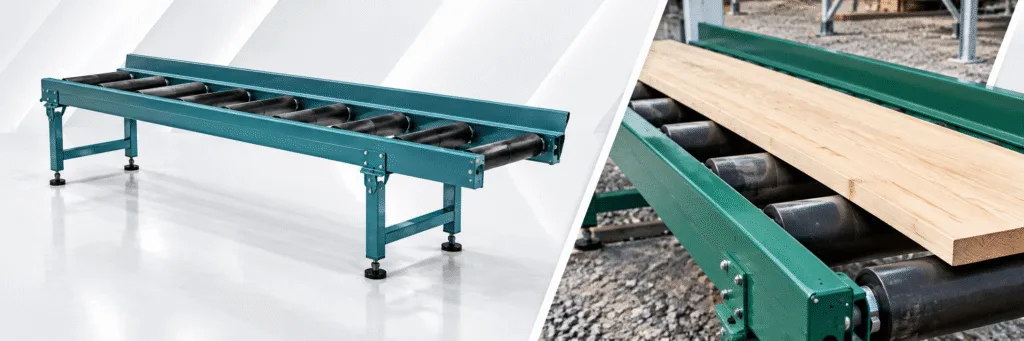 Roller conveyor vs belt conveyor: What are the key differences